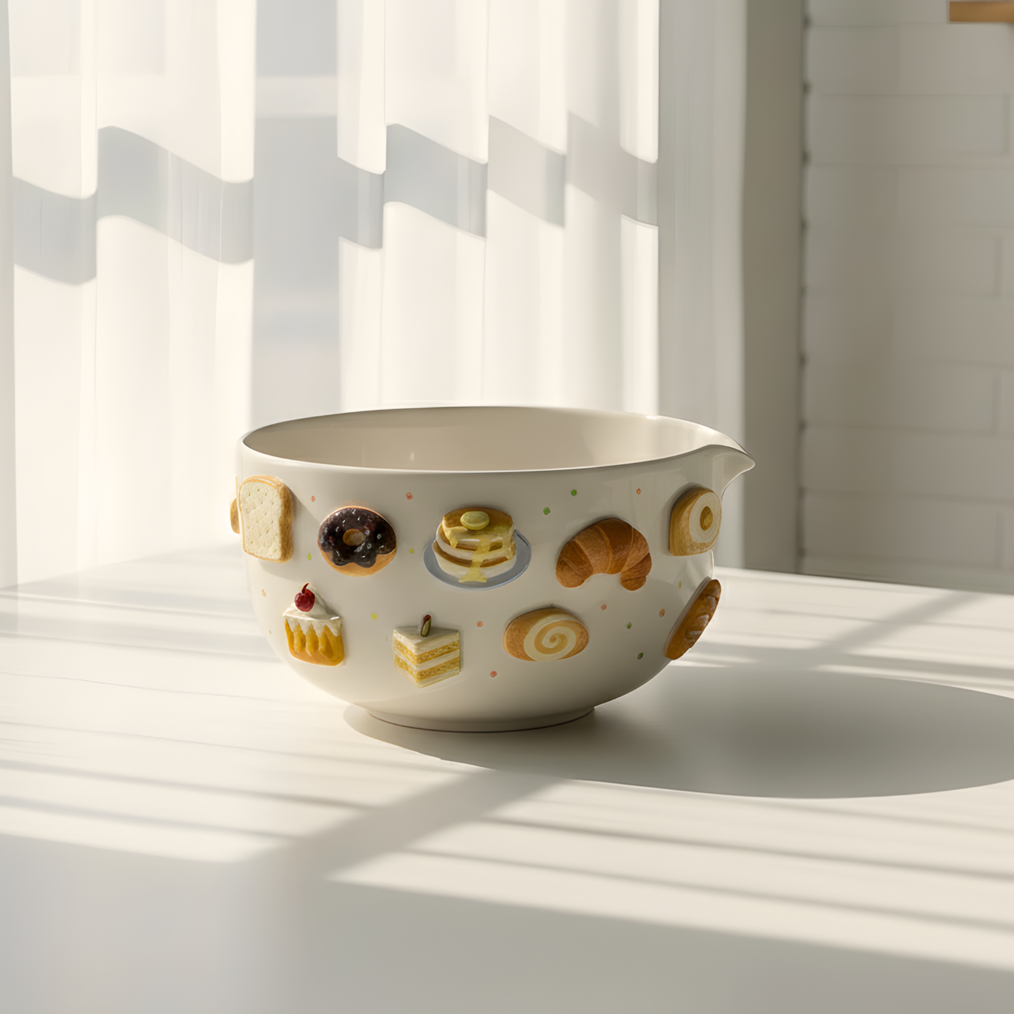 Cake Matcha Bowl | Handmade Matcha Bowl Set | LA035