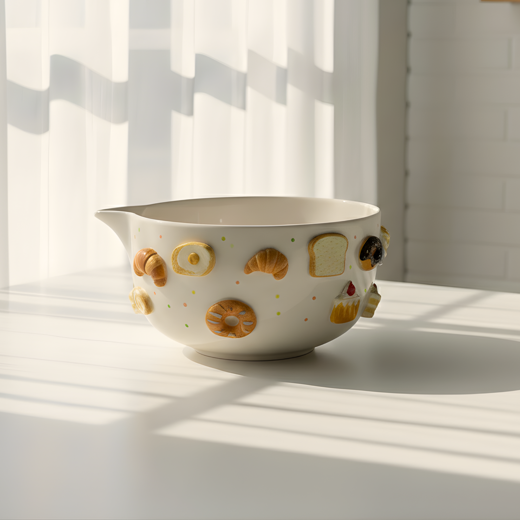Cake Matcha Bowl | Handmade Matcha Bowl Set | LA035