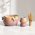 Sunset Butterfly Ceramic Matcha Set - NN006
