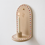 Ceramic Arch Wall Taper Candle Holder - NN06