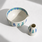 Blue Fish Ceramic Matcha Set - NN003