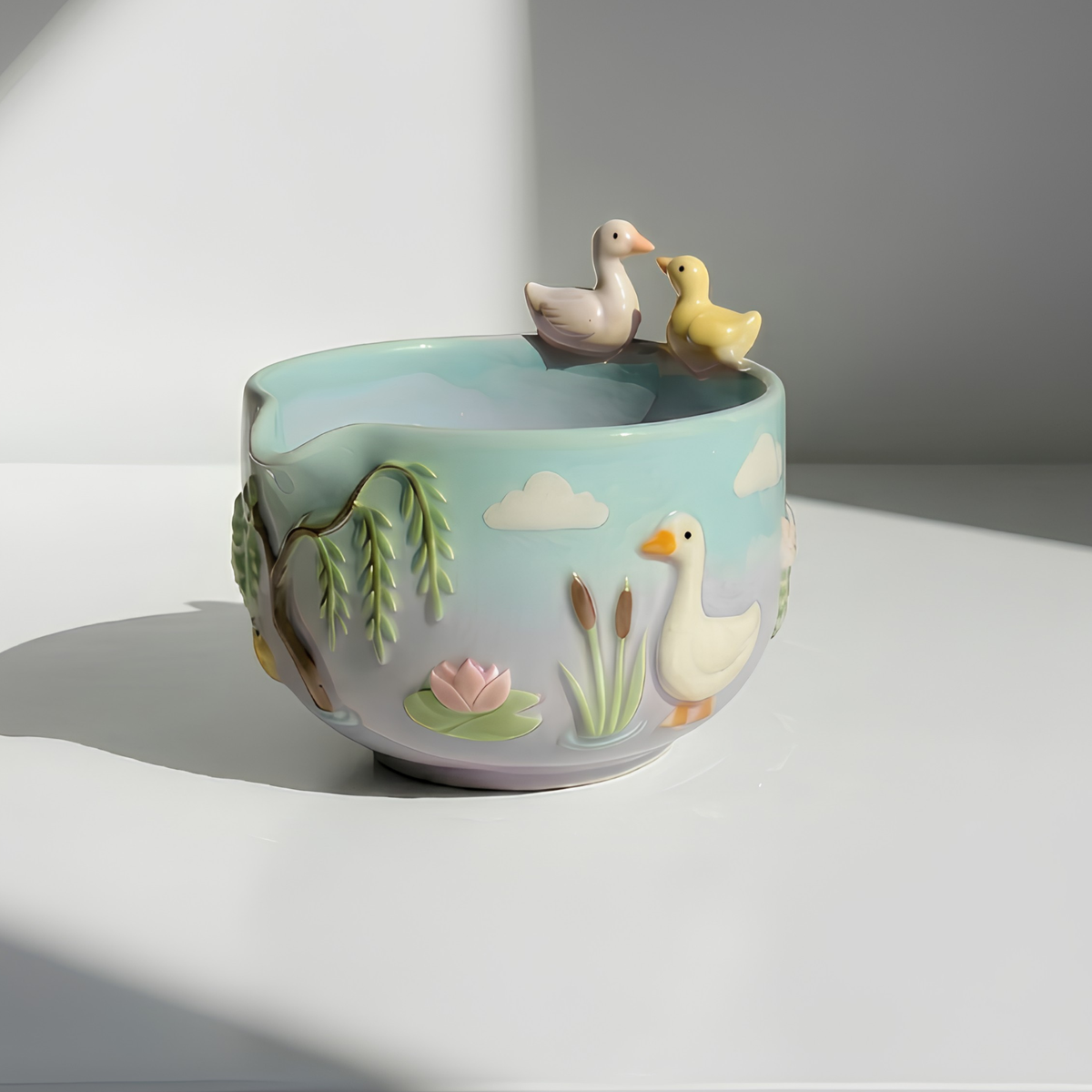 Ombré Goose Silly Matcha Bowl | LA020