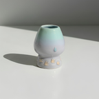 Ombré Goose Silly Matcha Bowl | Handmade Ceramic Chawan | LA020