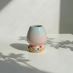 Cute Dog Matcha Bowl Set | Handmade Ceramic Puppy Doghouse Whisk Holder | Pastel Backyard Chawan | Dog Lover Gift for Tea Lovers | LA057