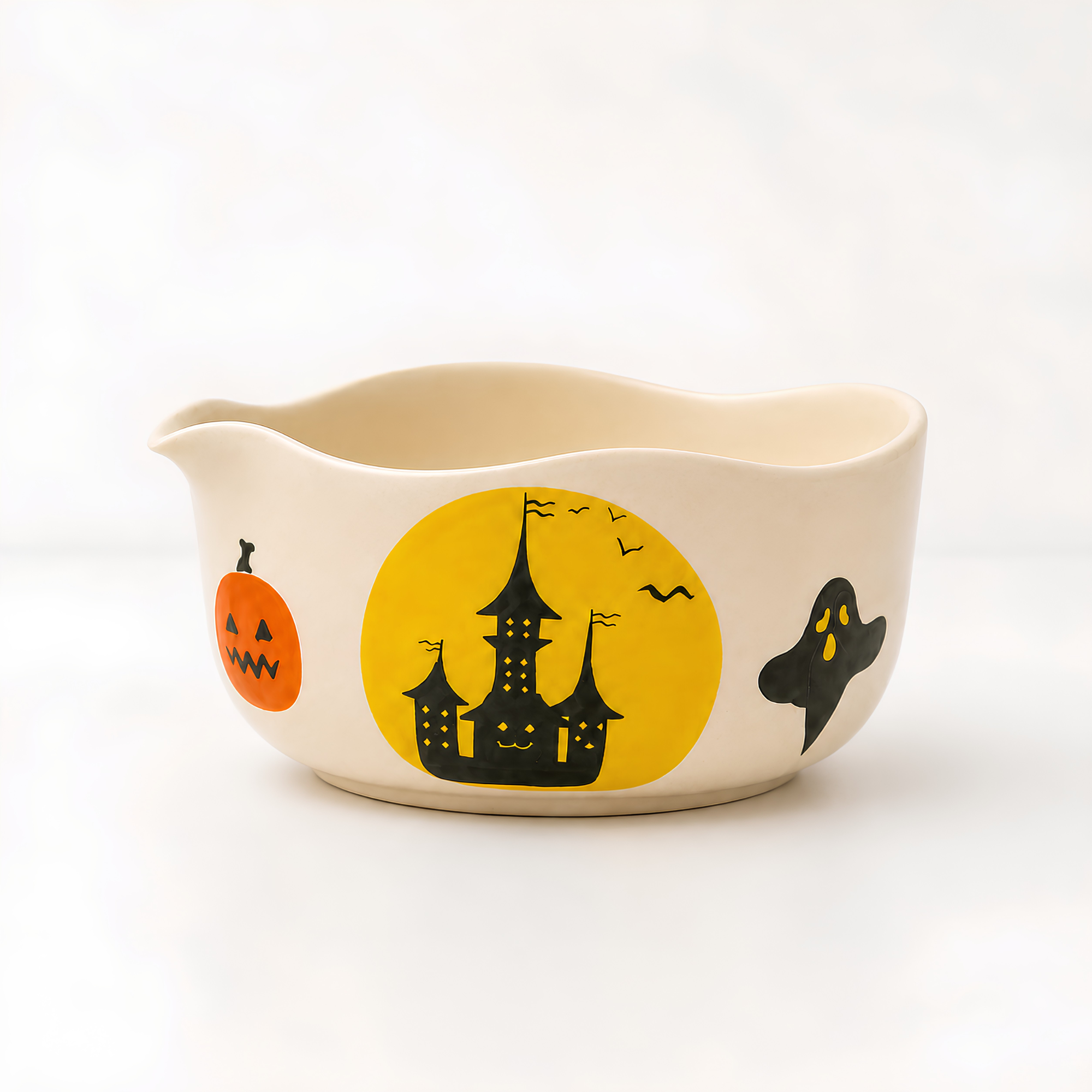Halloween Ceramic Matcha Set with Chasen Holder