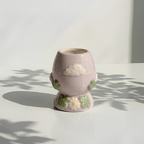 Happy Little Lamb Matcha Bowl | Handmade Ceramic Chawan | LA014