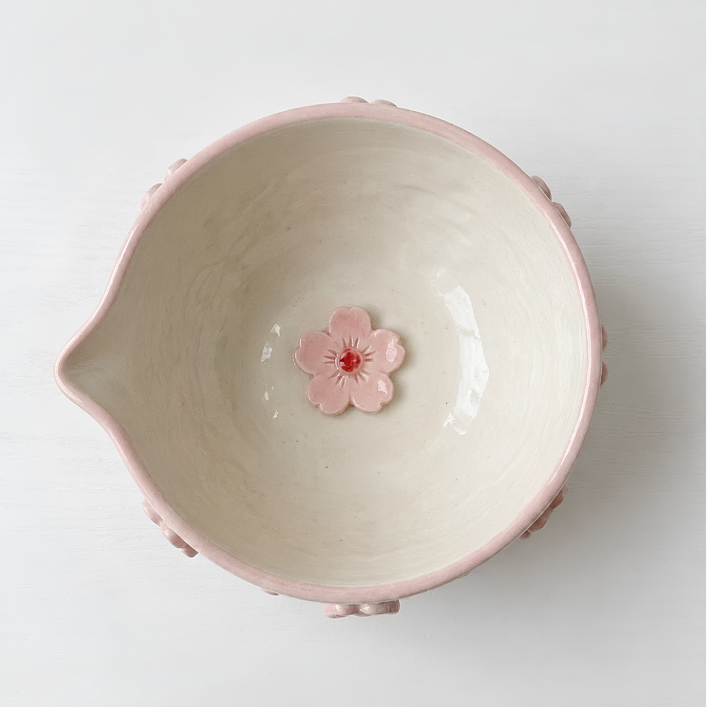 Cherry Blossom Ceramic Matcha Set - NN009