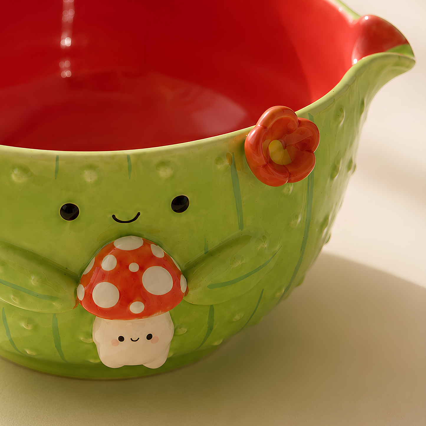 Mushroom Garden Ceramic Matcha Set - NN004