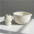 Pastel Star Ceramic Matcha Set - NN008