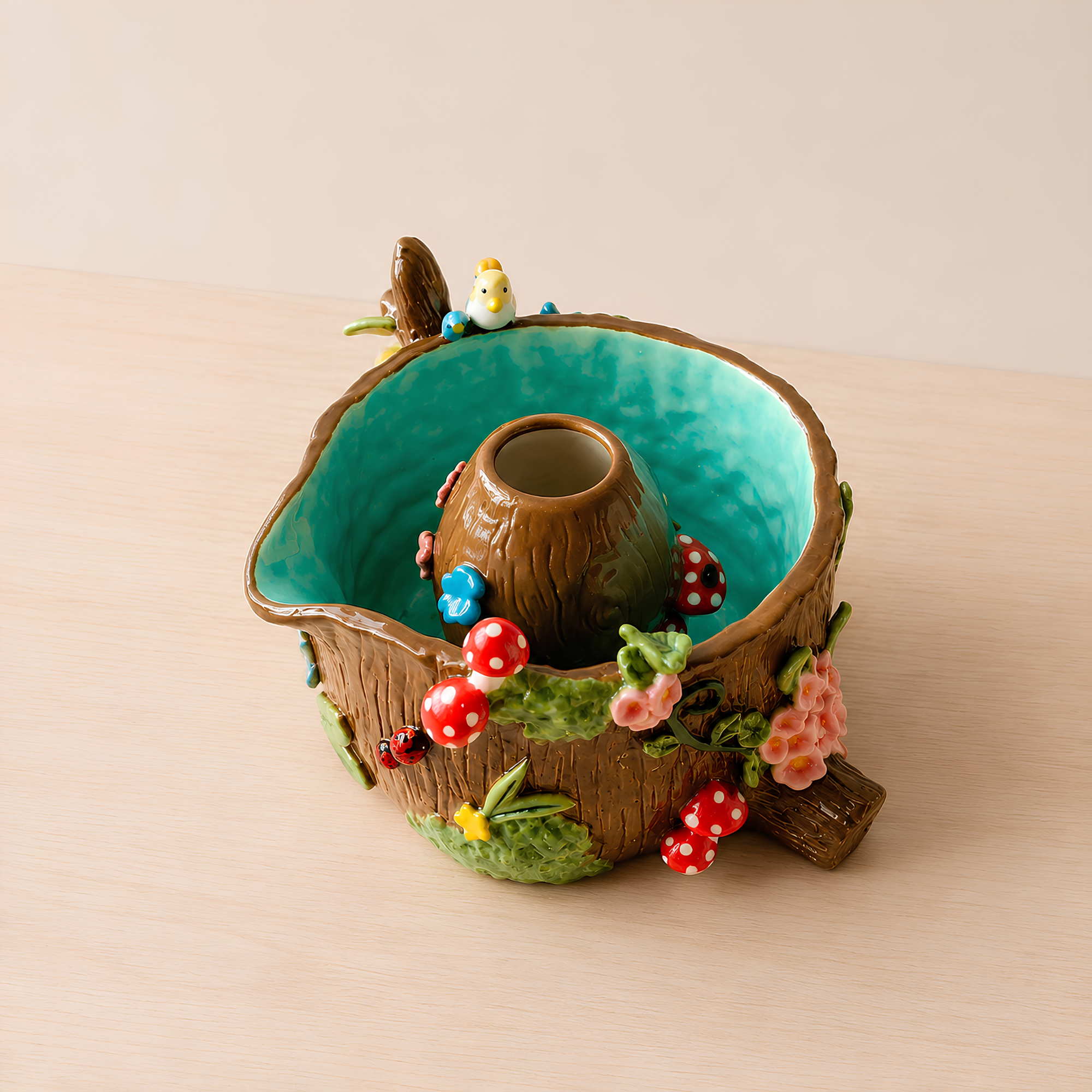 Enchanted Forest Mushroom Matcha Set