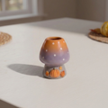 Ombre Halloween Matcha Bowl, Handmade Ceramic Matcha Set, Pumpkin Ghost Chawan with Whisk Holder | LA041
