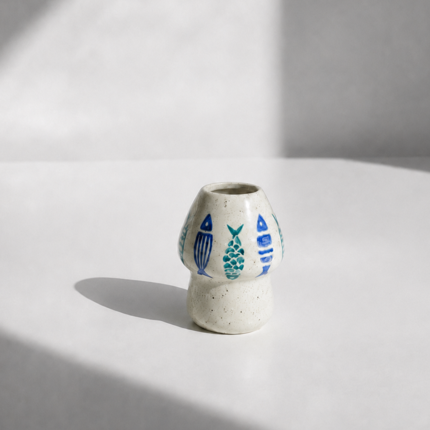 Blue Fish Ceramic Matcha Set - NN003