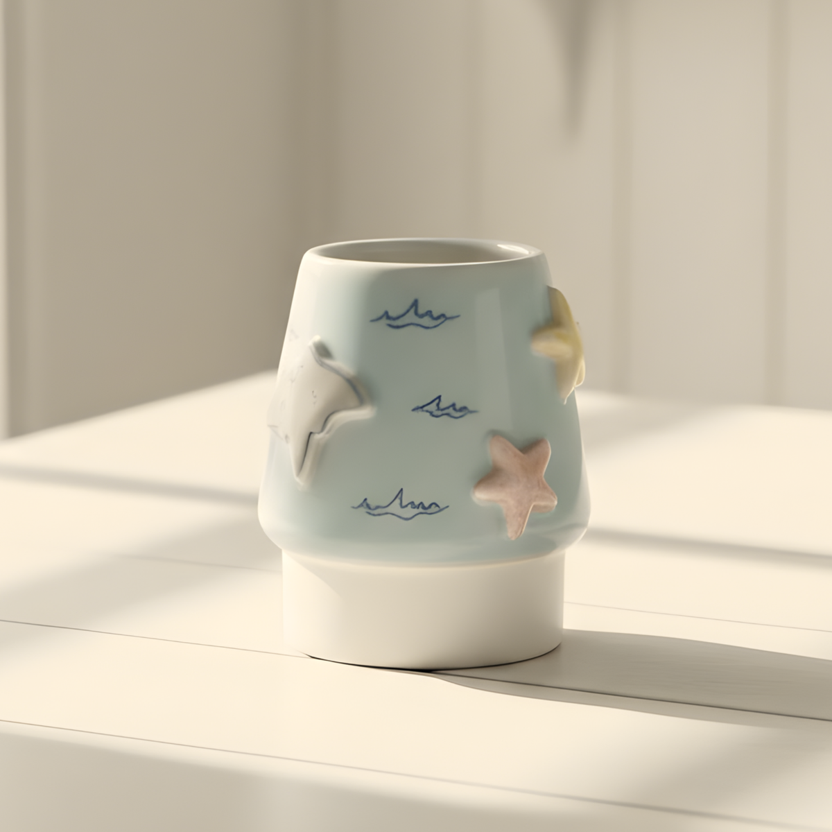Dolphin Matcha Bowl | Handmade Matcha Bowl Set | LA034