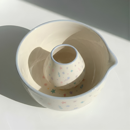 Pastel Star Ceramic Matcha Set - NN008