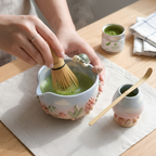 Ombre Sea Turtle Matcha Bowl | Handmade Ceramic Chawan | LA029