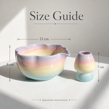 Pastel Ombre Ceramic Matcha Set- NN007