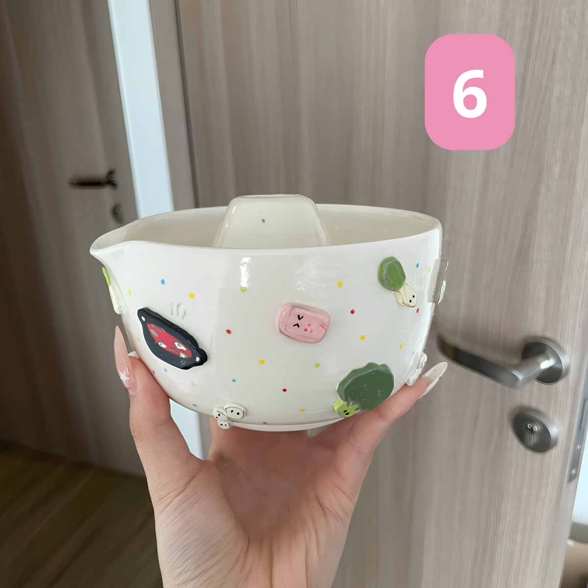 Handmade Matcha Tea Set Ready to Ship - Ceramic Matcha Bowl Set with Whisk Holder - Unique Tea Lover Gift - Birthday Gift - LA