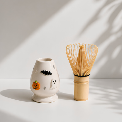 Halloween Ghost Ceramic Matcha Set - NN002