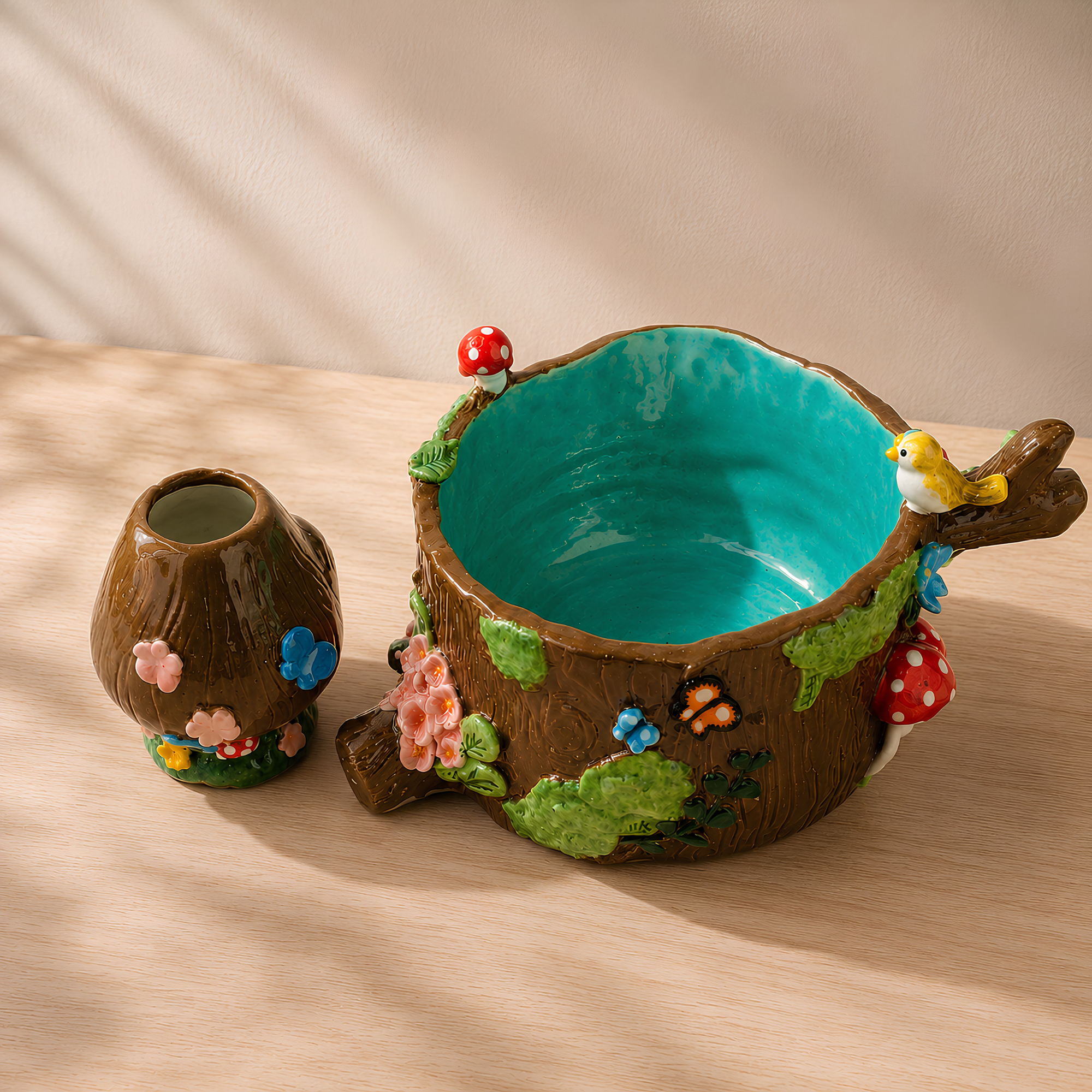 Enchanted Forest Mushroom Matcha Set