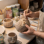 Duck Matcha Bowl | Handmade Ceramic Chawan | LA012