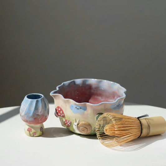 handmade matcha bowl